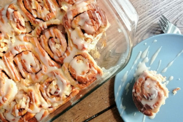 Hemelse appel-kaneel buns