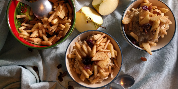 Havermoutpap Appel Kaneel